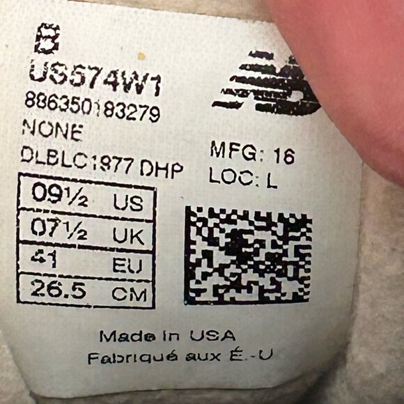 New Balance US574, size W 9.5 - Picture 10 of 10
